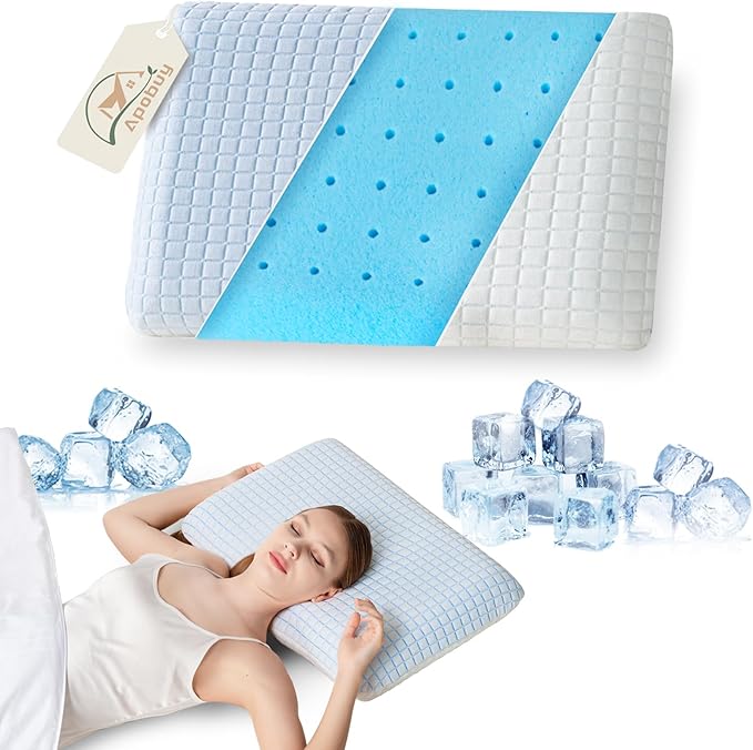 Lavender CoolDream Pillow™- Lavender Cooling Memory Foam Pillow