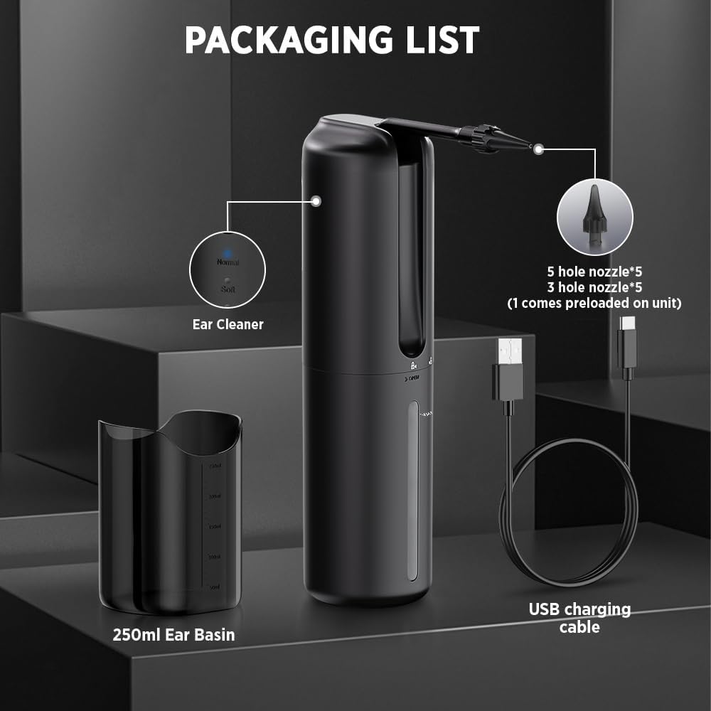 EasiWax Remover™ -Electrical Earwax Removal Kit