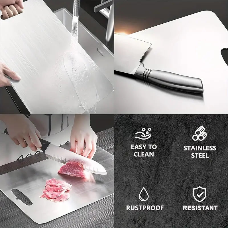 TitanSlice Pro™ -Titanium Chopping Board