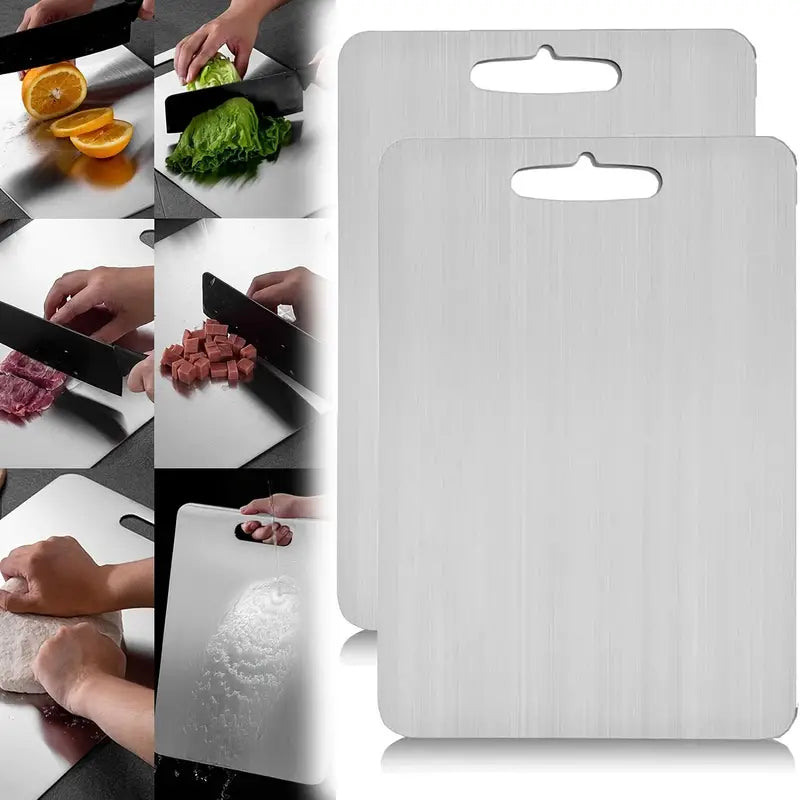 TitanSlice Pro™ -Titanium Chopping Board