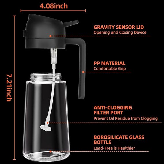 DuoFlow Dispenser™- Two In One Oil Dispenser