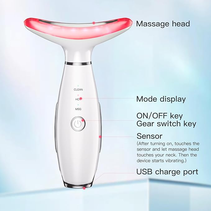 NexiGlow Facial Massager™- Neck Facial Massager