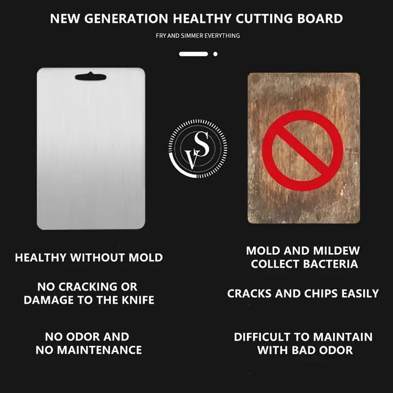 TitanSlice Pro™ -Titanium Chopping Board