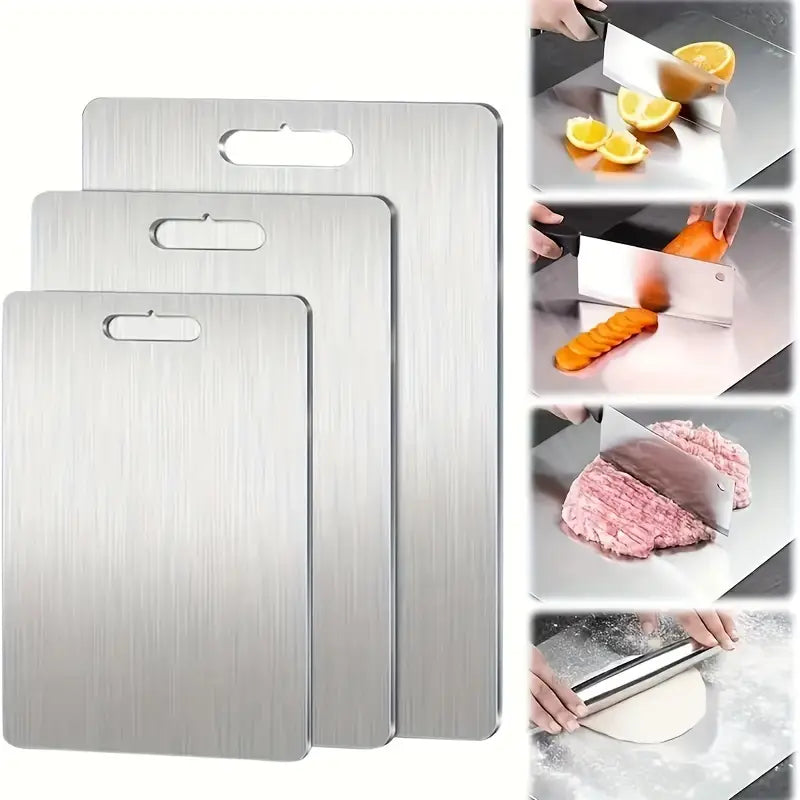 TitanSlice Pro™ -Titanium Chopping Board