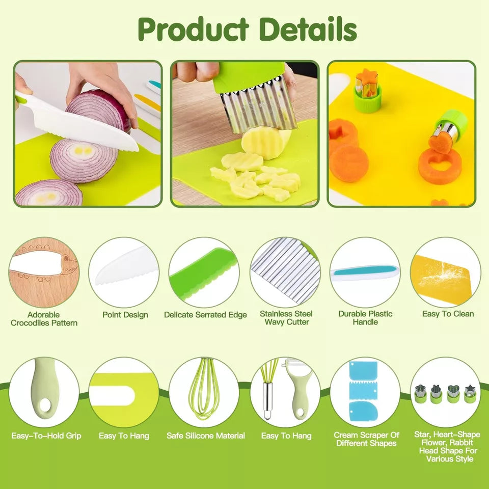 Young Gourmet Tools™- Montessori Kitchen Tools